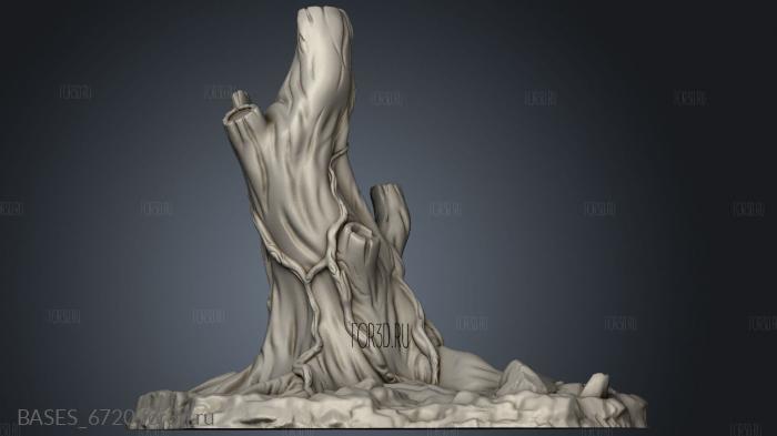 tree stl model for CNC