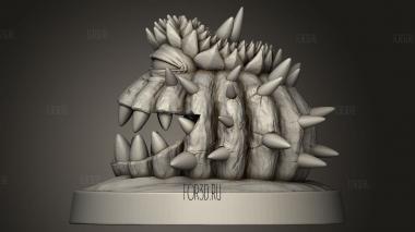 Пробудившийся Кактусовый Мини-Монстр 3d stl модель для ЧПУ