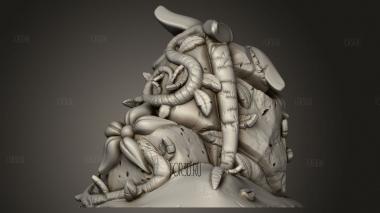 Пляжный Вьюнок 3d stl модель для ЧПУ