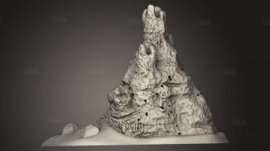 Основной Песчаный Рельеф пляжа Cae 3d stl модель для ЧПУ