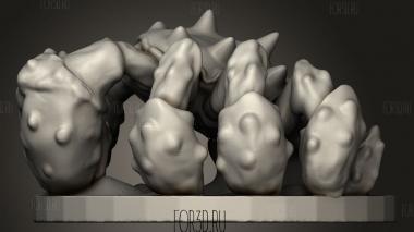 Крабы-Монстры crab 3d stl модель для ЧПУ