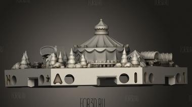 Лагеря 3d stl модель для ЧПУ