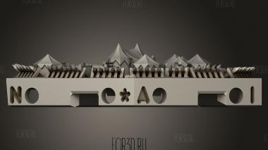 Лагеря 3d stl модель для ЧПУ