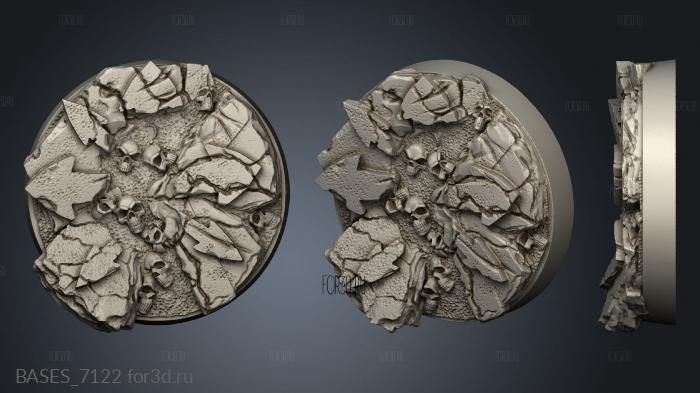 Chaos Cracked star stl model for CNC