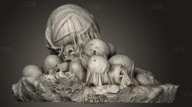 Коконы и яйца Пауков кокон 3d stl модель для ЧПУ
