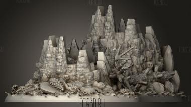 Подставка для корней 3d stl модель для ЧПУ