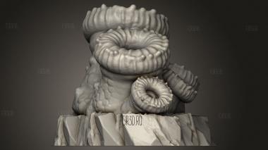 Ядро Пушечного Коралла 3d stl модель для ЧПУ