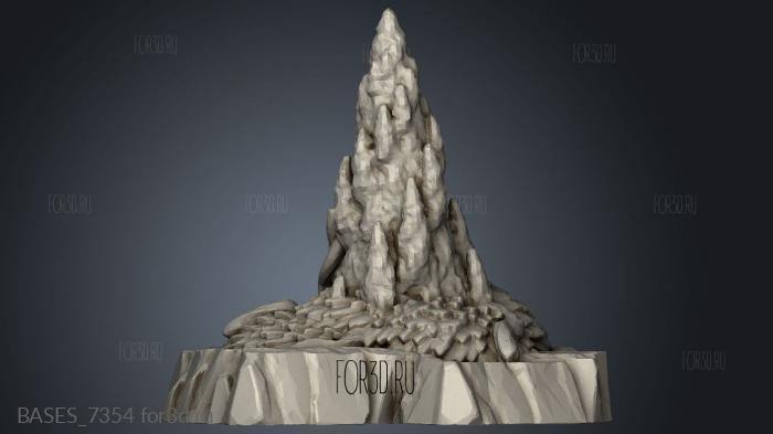 BASES_7354 3d stl модель для ЧПУ