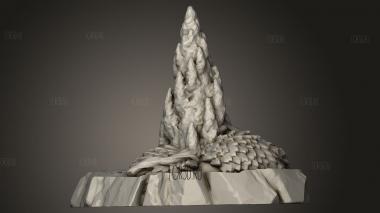 Сердцевина Спиралевидной Сосны 3d stl модель для ЧПУ