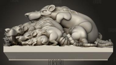 Сторм визжит 3d stl модель для ЧПУ