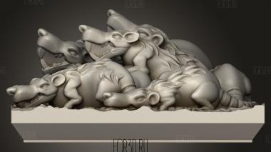 Сторм визжит 3d stl модель для ЧПУ