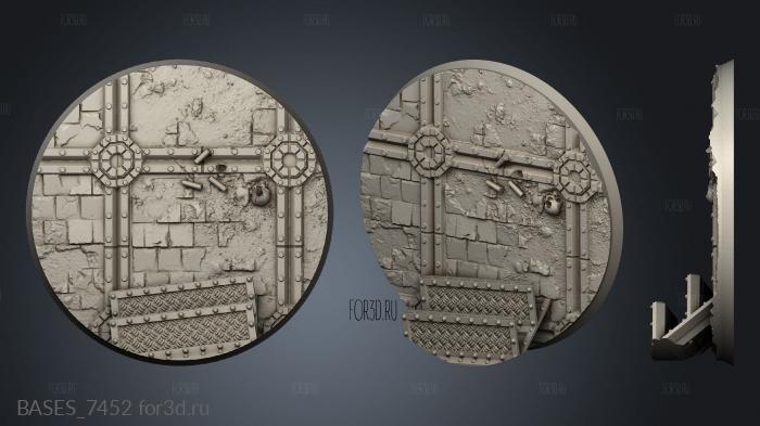 BASES_7452 3d stl модель для ЧПУ