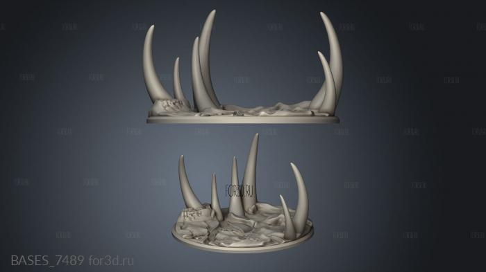 BASES_7489 stl model for CNC