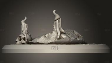 Зазубренные Скалы 3d stl модель для ЧПУ