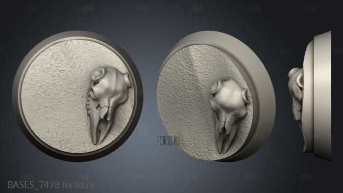 BASES_7498 3d stl модель для ЧПУ