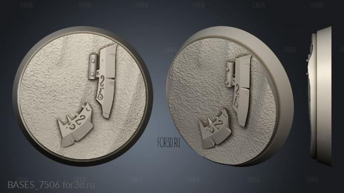 BASES_7506 3d stl модель для ЧПУ