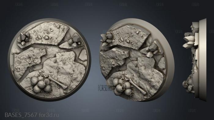 BASES_7567 3d stl модель для ЧПУ