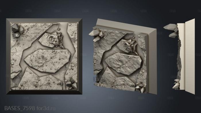 Daemonic Kingdom stl model for CNC