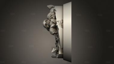 Демоническое Королевство 3d stl модель для ЧПУ