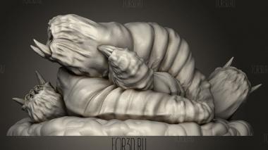 Напольные Черви 3d stl модель для ЧПУ