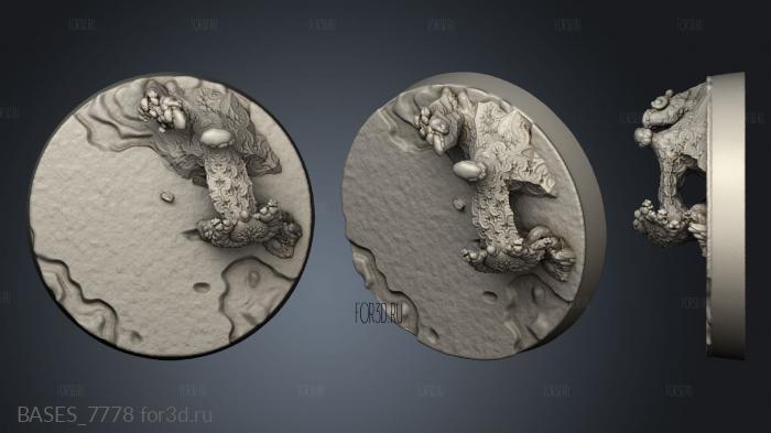 BASES_7778 3d stl модель для ЧПУ