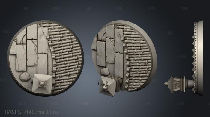 BASES_7800 3d stl модель для ЧПУ