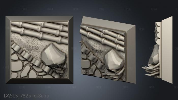 BASES_7825 3d stl модель для ЧПУ