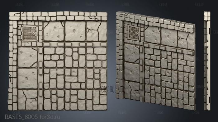 Tile Slim stl model for CNC