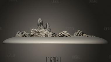 Лесные Губы Сжались 3d stl модель для ЧПУ