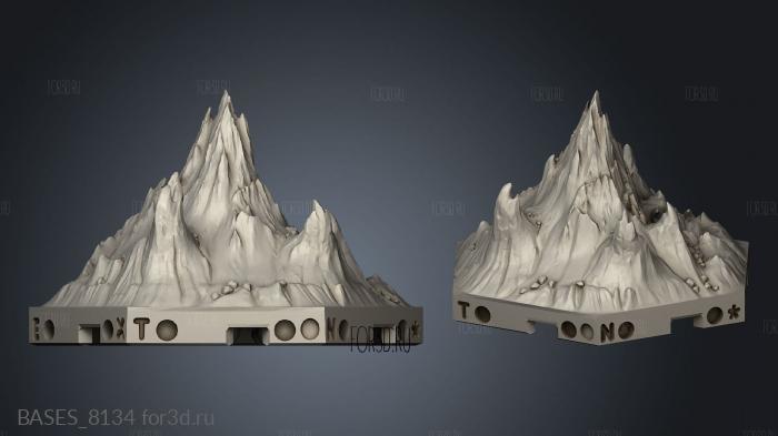 BASES_8134 3d stl модель для ЧПУ