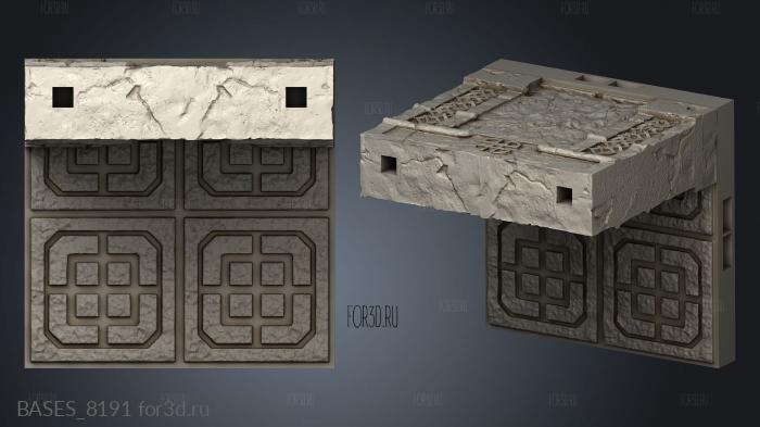 Dwarven Floor stl model for CNC