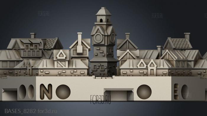 Epic Cities Road TA stl model for CNC