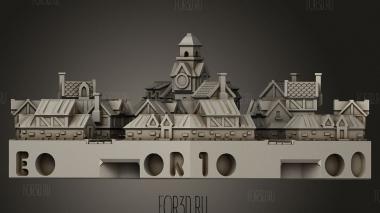 Эпическая Городская Дорога 3d stl модель для ЧПУ