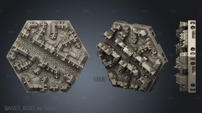 Epic Cities Road stl model for CNC