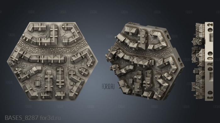 Epic Cities Road stl model for CNC