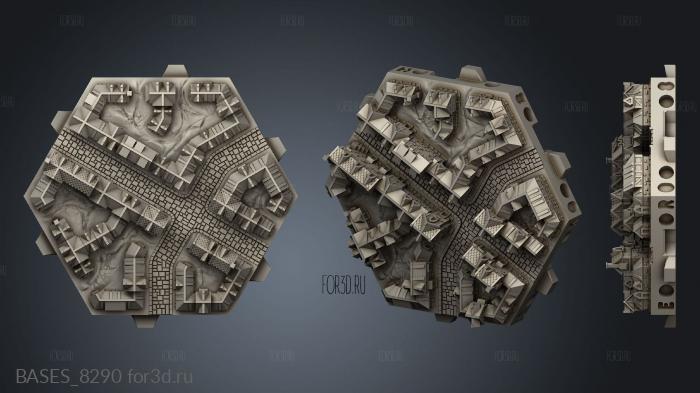 Epic Cities Road stl model for CNC