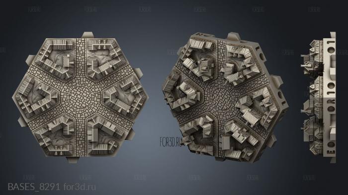 Epic Cities Road With TABS stl model for CNC