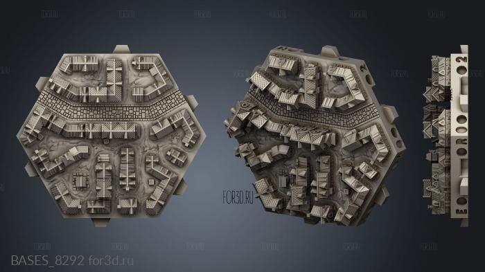 Epic Cities Road stl model for CNC