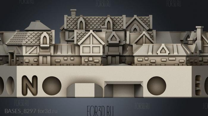 Epic Cities Road stl model for CNC