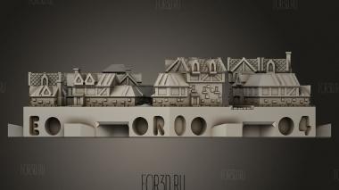 Дорога в Эпические Города 3d stl модель для ЧПУ