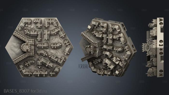 Epic Cities Wall stl model for CNC