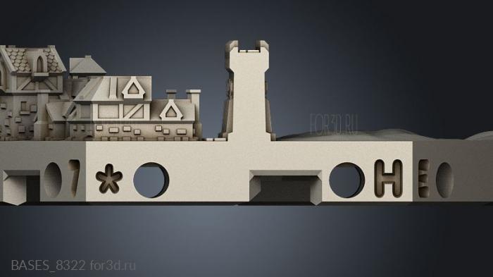 Epic Cities Wall stl model for CNC