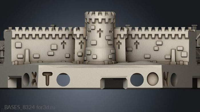 Epic Cities Wall stl model for CNC