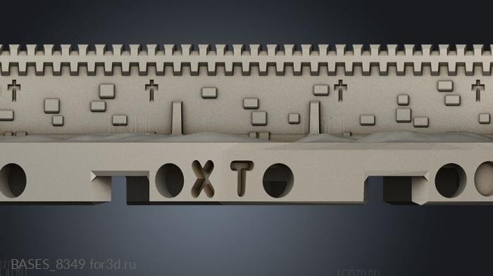 Epic Cities Wall stl model for CNC