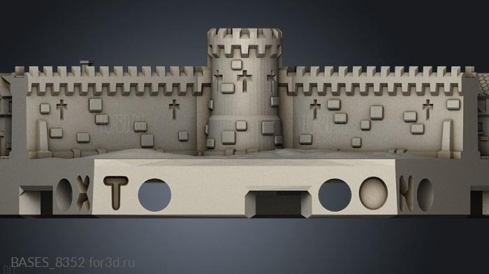 Epic Cities Wall stl model for CNC