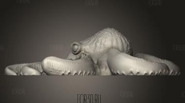 Повседневный Осьминог 3d stl модель для ЧПУ