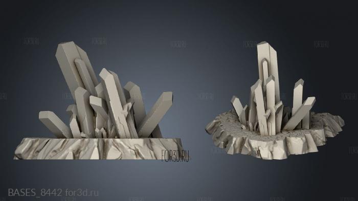 Rock Magic Crystals stl model for CNC