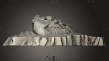 Каменные Руины Хрустальных Драконьих Яиц 3d stl модель для ЧПУ