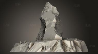 Ледник с Острыми Камнями 3d stl модель для ЧПУ