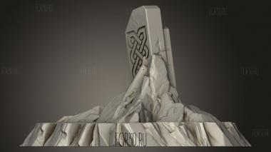 Скальные камни 3d stl модель для ЧПУ